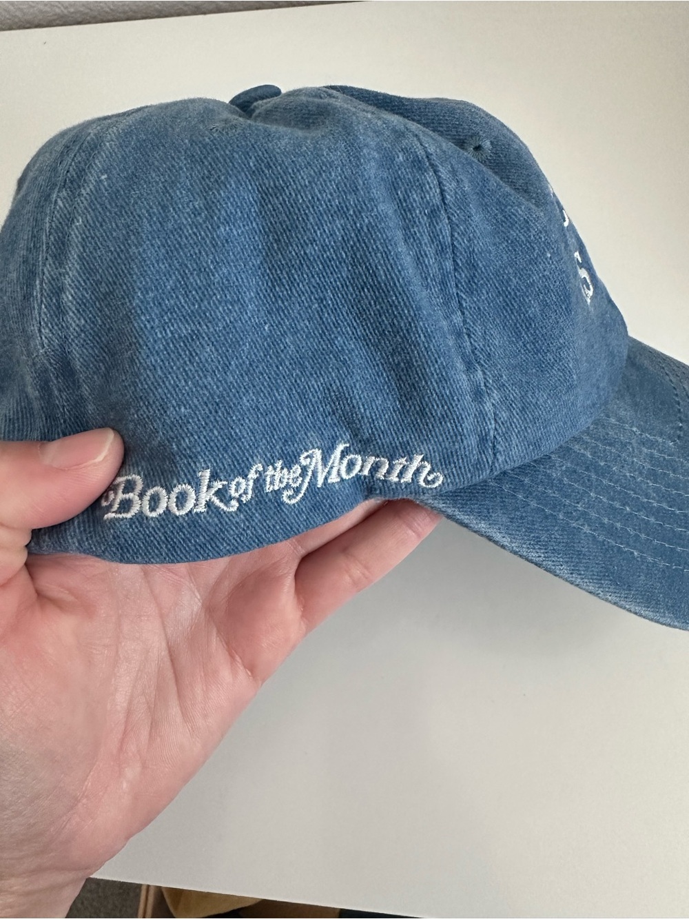 Reading Is Sexy Blue Denim Baseball Hat - Picture 2 of 3